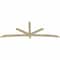 Ekena Millwork Alberta Rough Sawn Timber Gable Bracket, Douglas Fir, 108"W x 40"H x 2"D x 4"F, 9/12 Pitch GBW108X40X0204ALB00RDF - alternate 3